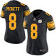 Women's Kenny Pickett Pittsburgh Steelers Nike 2022 NFL Draft First Round Pick Jersey - Black