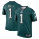 Men's Philadelphia Eagles Jalen Hurts Nike Midnight Green Legend Jersey