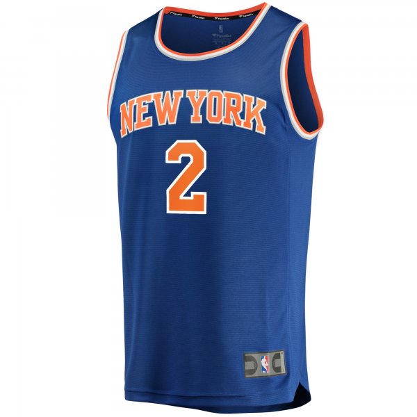 Men's New York Knicks Miles McBride Fanatics Blue Fast Break Replica Jersey - Icon Edition