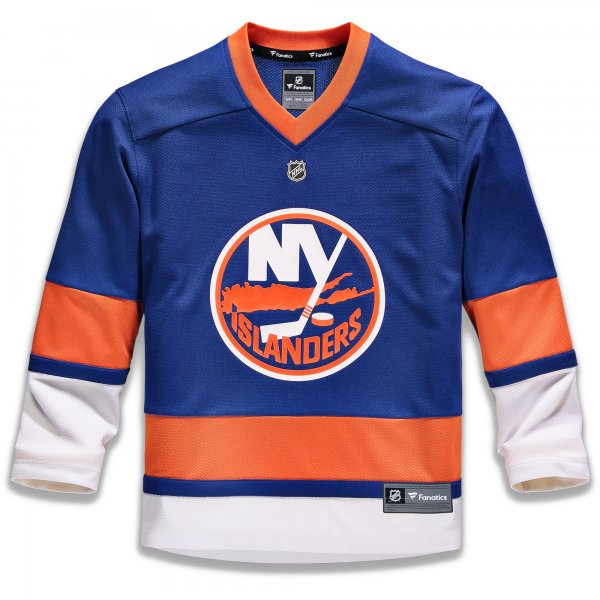 Youth New York Islanders Fanatics Blue Home Replica Custom Jersey