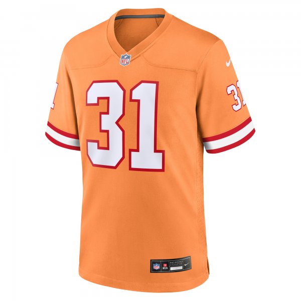 Men's Tampa Bay Buccaneers Antoine Winfield Jr. Nike Orange Throwback Game Jersey