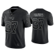 Men's Nike NFL New England Patriots Damien Harris Reflective Limited Black Jersey