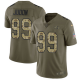 Men's Nike Baltimore Ravens #99 Matt Judon Limited Olive Camo NFL 2017 Salute to Service Jersey