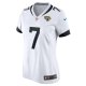 Women's Jacksonville Jaguars Byron Leftwich Nike White Retired Player Game Jersey