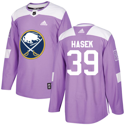 Adidas Buffalo Sabres #39 Dominik Hasek Purple Fights Cancer Stitched NHL Jersey