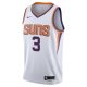 Youth Phoenix Suns Chris Paul Nike White Swingman Jersey - Association Edition