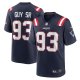 Men's New England Patriots Lawrence Guy Nike  Navy Team Game Jersey