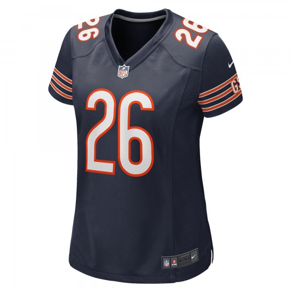 Women's Chicago Bears Quindell Johnson Nike  Navy Team Game Jersey