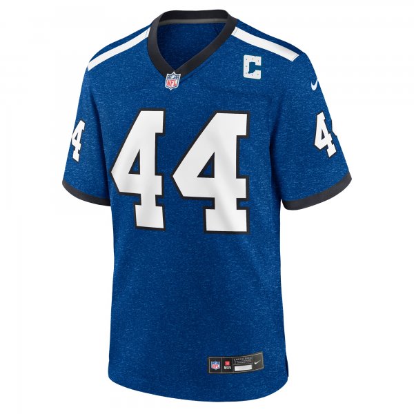 Men's Indianapolis Colts Dallas Clark Nike Royal Indiana Nights Alternate Game Jersey