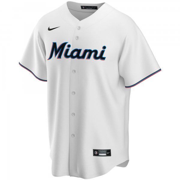 Men's Miami Marlins Nike White Home Pick-A-Player Retired Roster Replica Jersey