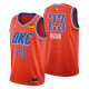 Men's Oklahoma City Thunder #23 Tre Mann 2020-21 Orange Statement Edition NBA Jersey