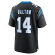 Men's Carolina Panthers Andy Dalton Nike Black Team Game Jersey