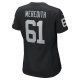 Women's Las Vegas Raiders Jordan Meredith Nike Black Game Player Jersey