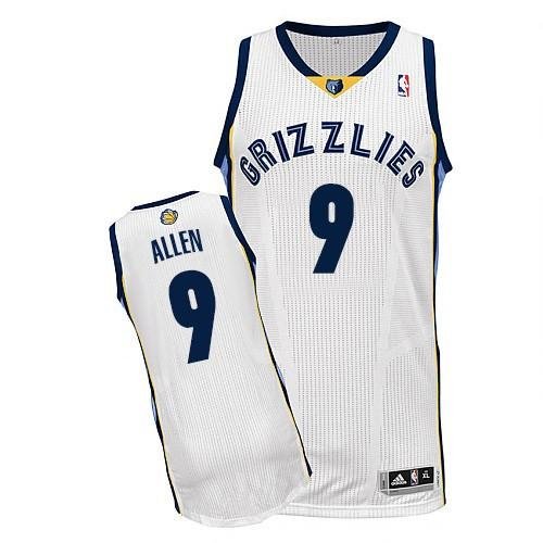 Men's Memphis Grizzlies #9 Tony Allen Revolution 30 White Stitched NBA Jersey