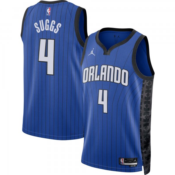 Unisex Orlando Magic Jalen Suggs Jordan Brand Blue Swingman Jersey - Statement Edition