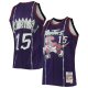 Men's Toronto Raptors Vince Carter Mitchell & Ness Purple 1998/99 Hardwood Classics NBA 75th Anniversary Diamond Swingman Jersey