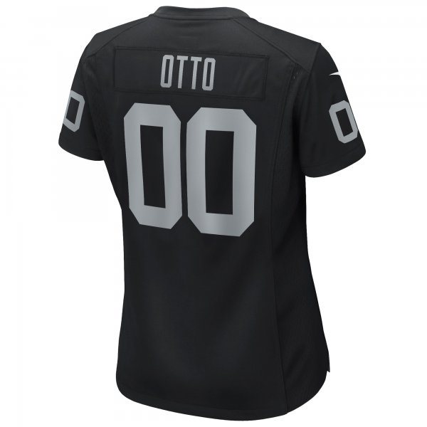 Women's Las Vegas Raiders Jim Otto Nike Black Game Retired Player Jersey