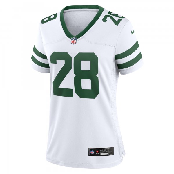 Women's New York Jets Curtis Martin Nike White Legacy Retired Player Game Jersey