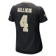 Women's New Orleans Saints Blake Gillikin Nike Black Game Player Jersey