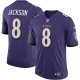 Men's Baltimore Ravens Lamar Jackson Nike Purple Speed Machine Limited Jersey