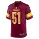 Men's Washington Commanders David Mayo Nike Burgundy Game Player Jersey