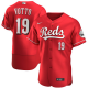 Men's Cincinnati Reds #19 Joey Votto Nike Scarlet Alternate 2020 Player Jersey