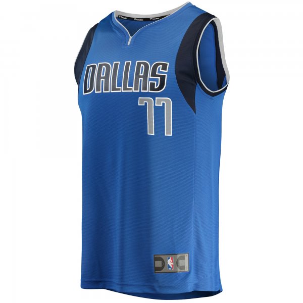 Youth Dallas Mavericks Luka Doncic Fanatics Blue Fast Break Player Jersey - Icon Edition