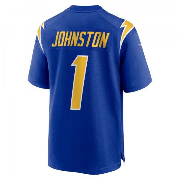 Men's Los Angeles Chargers Quentin Johnston Nike Royal Alternate Game Jersey