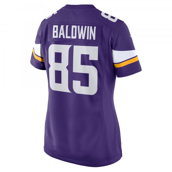 Women's Minnesota Vikings Daylen Baldwin Nike  Purple  Game Jersey