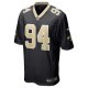 Men's New Orleans Saints Cameron Jordan Nike Black Game Jersey