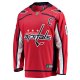 Men's Washington Capitals Alexander Ovechkin Fanatics Red Captain Patch Home Breakaway Jersey