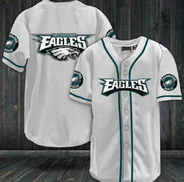 Philadelphia Eagles NFL Stitched Fashion Baseball Legend Jersey