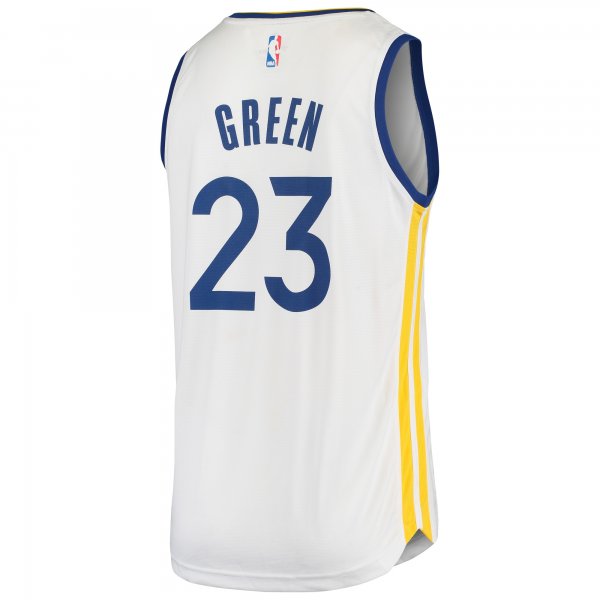 Men's Golden State Warriors Draymond Green Fanatics White Fast Break Player Jersey - Association Edition