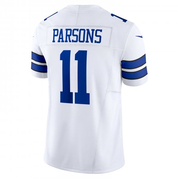 Men's Dallas Cowboys Micah Parsons Nike White Vapor F.U.S.E. Limited Jersey