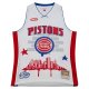 Men's Detroit Pistons Mitchell & Ness x Tats Cru White Hardwood Classics Fashion Jersey