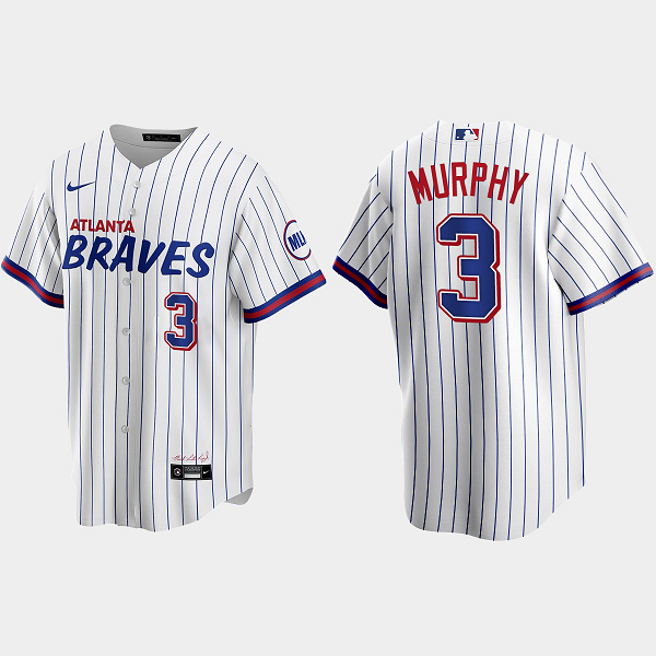 Atlanta Braves Dale Murphy 2021 City Connect Replica Men's MLB Jersey - White