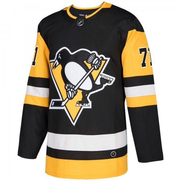 Men's Pittsburgh Penguins Evgeni Malkin adidas Black Player Jersey