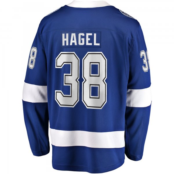 Men's Tampa Bay Lightning Brandon Hagel Fanatics Blue Home Breakaway Player Jersey