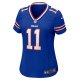 Women's Buffalo Bills Mitchell Trubisky Nike  Royal  Game Jersey