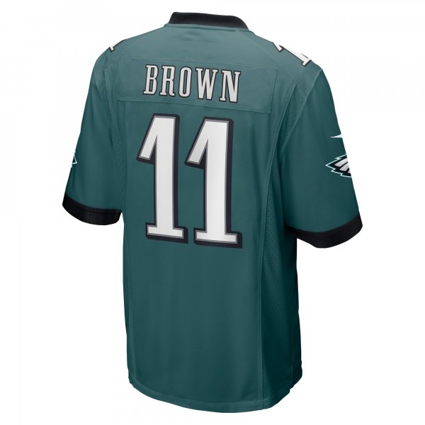 Men's Philadelphia Eagles A.J. Brown Nike Midnight Green Player Game Jersey