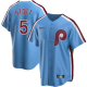 Men's Philadelphia Phillies #5 Bryson Stott Powder Blue Cool Base Stitched Baseball Jersey