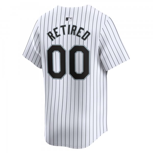 Men's Chicago White Sox Nike White Home Limited Pick-A-Player Retired Roster Jersey