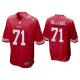 Men's Trent Williams San Francisco 49ers Scarlet Game Jersey