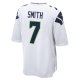 Men's Seattle Seahawks Geno Smith Nike White Game Player Jersey