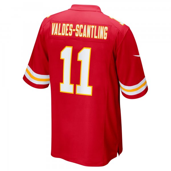 Men's Kansas City Chiefs Marquez Valdes-Scantling Nike Red Game Jersey