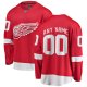 Men's Detroit Red Wings Fanatics Red Home Breakaway Custom Jersey