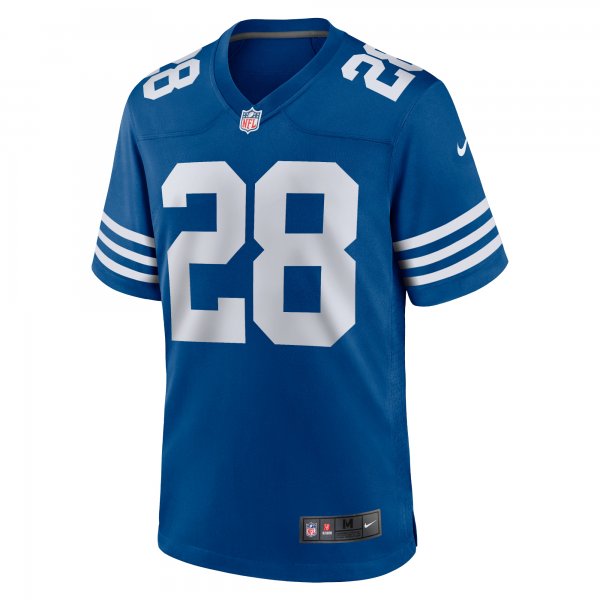 Men's Indianapolis Colts Jonathan Taylor Nike Royal Alternate Game Jersey