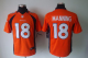 Nike Denver Broncos #18 Peyton Manning Orange Team Color Men's Stitched NFL Limited Jersey