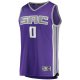 Men's Sacramento Kings Malik Monk Fanatics Purple Fast Break Replica Jersey - Icon Edition