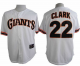 Men's San Francisco Giants #22 Will Clark White 1989 Turn Back The Clock Stitched MLB Jersey